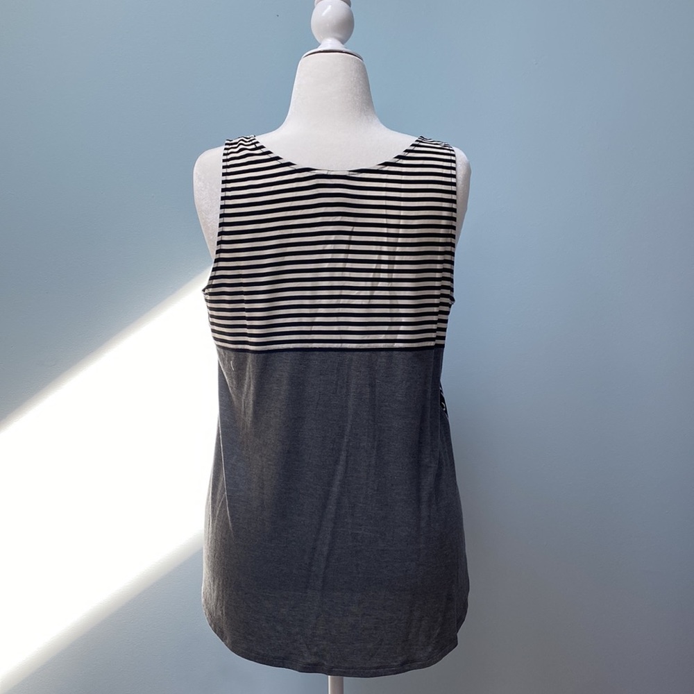 Anthropologie mixed fabric tank by Dolan Left Coast - Picture 2 of 4